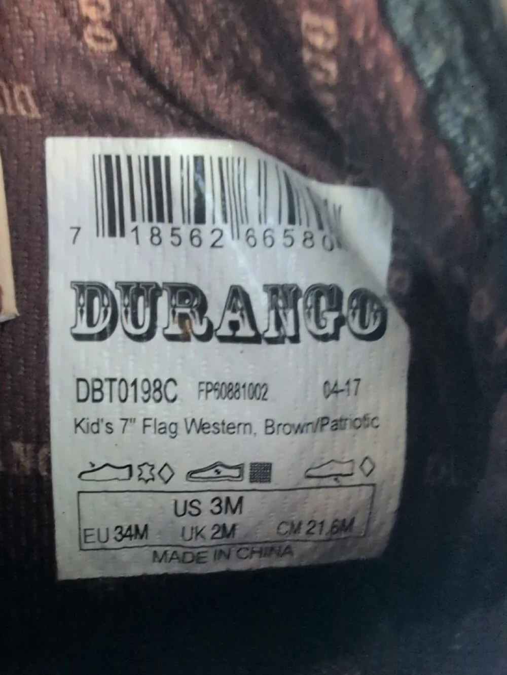 Durango Kids Brown 7